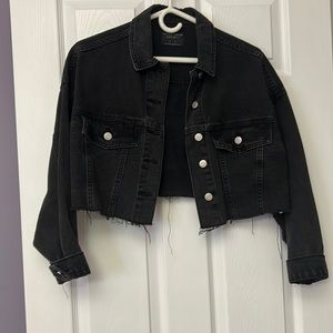 Cropped Jean Jacket